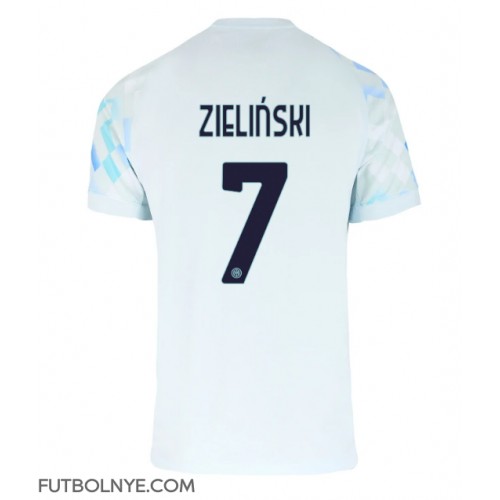 Camiseta Inter Milan Piotr Zielinski #7 Visitante Equipación 2025-26 manga corta